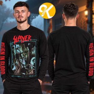 Slayer Merch World Tour 2026 Reign In Blood Unisex Longsleeve Shirt