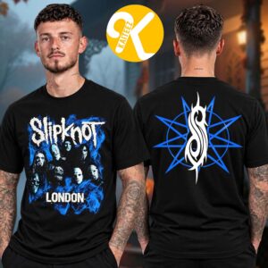 Slipknot London Event Tee Pop Up Exclusive Merch Wembley Stadium London UK On September 28 2026 Two Sided Unisex T-Shirt