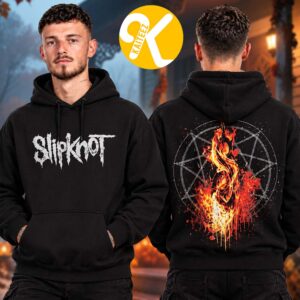 Slipknot London Pop Up Exclusive Merch Wembley Stadium London UK On September 28 2026 Logo Two Sided Unisex Hoodie