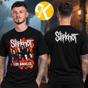 Slipknot Los Angeles CA Event Tee Pop Up Exclusive Merch Sofi Stadium Two Sided Unisex T-Shirt