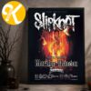 Slipknot North America 2027 (sic)EST Stadium Tour With Special Guests Bring Me The Horizon Tour Dates Home Decor Poster Canvas