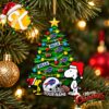 Snoopy Peanuts x Cleveland Browns Custom Christmas Ornament Xmas Tree Decorations