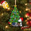 Snoopy Peanuts x Baltimore Ravens Custom Christmas Ornament Xmas Tree Decorations Snoopy Peanuts x Baltimore Ravens Custom Christmas Ornament Xmas Tree Decorations