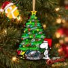 Snoopy Peanuts x New England Patriots Christmas Ornament Xmas Tree Decorations