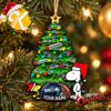 Snoopy Peanuts x Minnesota Vikings Christmas Ornament Xmas Tree Decorations