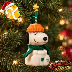 Snoopy x Starbucks Snoopy With Milkshake Christmas Ornament