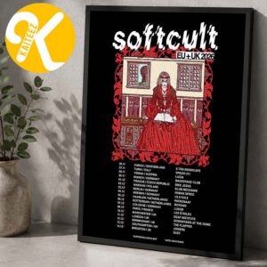 Softcult EU UK Tour 2026 Tour Dates Home Decor Poster Canvas