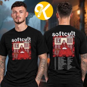 Softcult EU UK Tour 2026 Tour Dates Two Sided Unisex T-Shirt