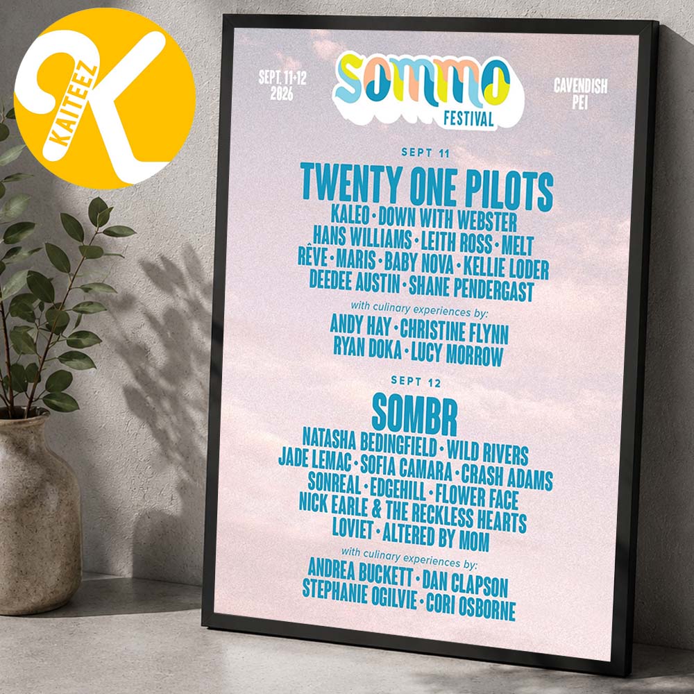 Sommo Music Festival 2026 Cavendish PEI On September 11 12 206 Line Up Home Decor Poster Canvas Sommo Music Festival 2026 Cavendish PEI On September 11 12 206 Line Up Home Decor Poster Canvas