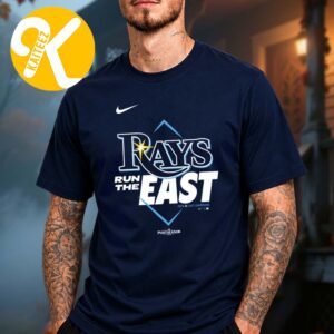 Tampa Bay Rays Merch 2026 AL East Division Champions Nike Run The East Unisex T-Shirt