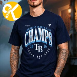 Tampa Bay Rays Merch 2026 AL East Division Champions Unisex T-Shirt