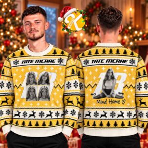 Tate Mcrae Mind Home Ugly Christmas Sweater