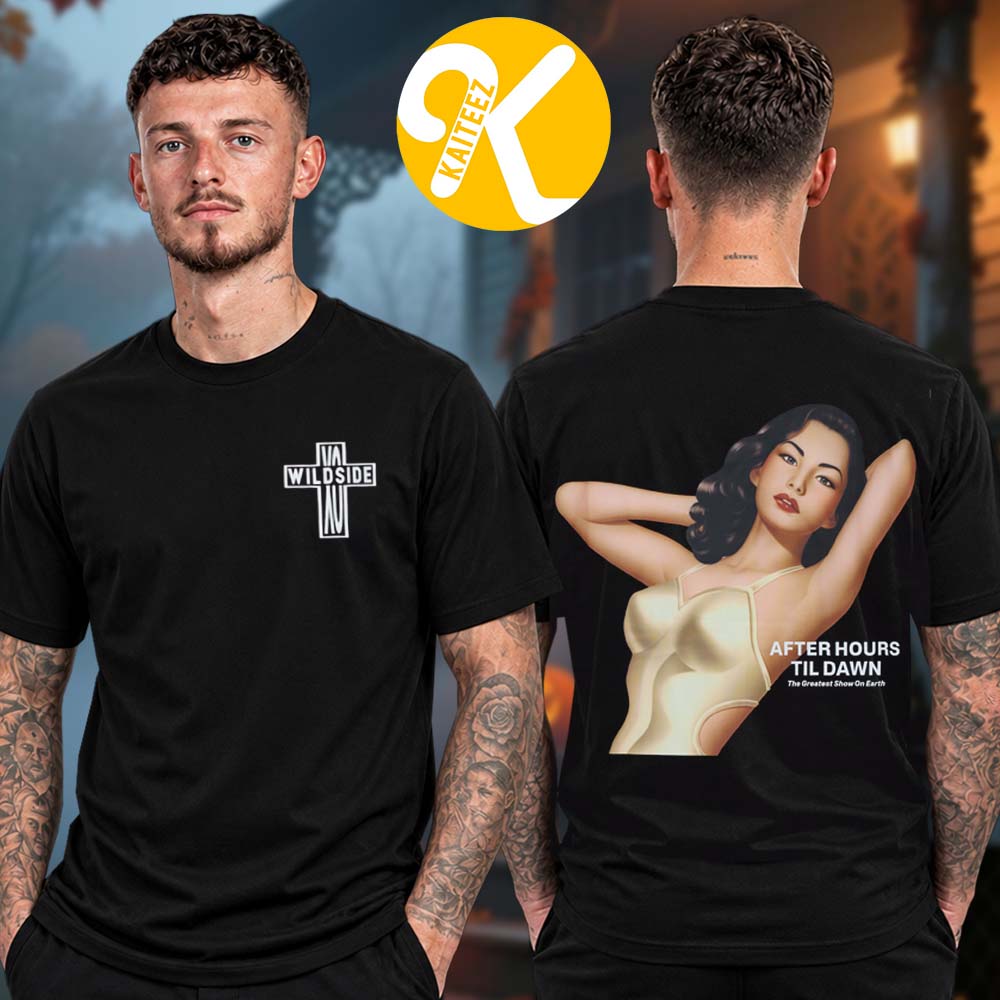 The Weeknd Merch After Hours Til Dawn Pop Up Tokyo WILDSIDE x XO Two Sided Unisex T-Shirt The Weeknd Merch After Hours Til Dawn Pop Up Tokyo WILDSIDE x XO Two Sided Unisex T-Shirt