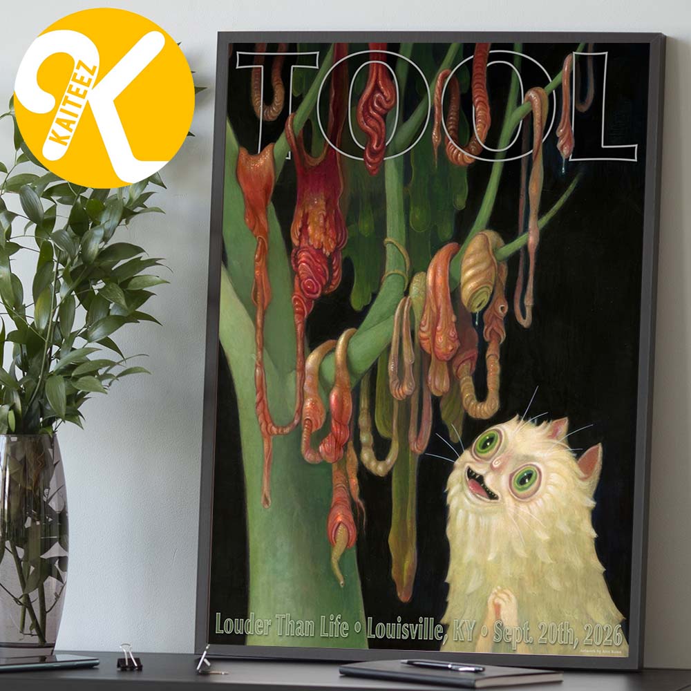 Tool Band Louder Than Life Exclusive Poster Version 1 In Louisville KY On September 20 2026 Home Decor Poster Canvas Tool Band Louder Than Life Exclusive Poster Version 1 In Louisville KY On September 20 2026 Home Decor Poster Canvas