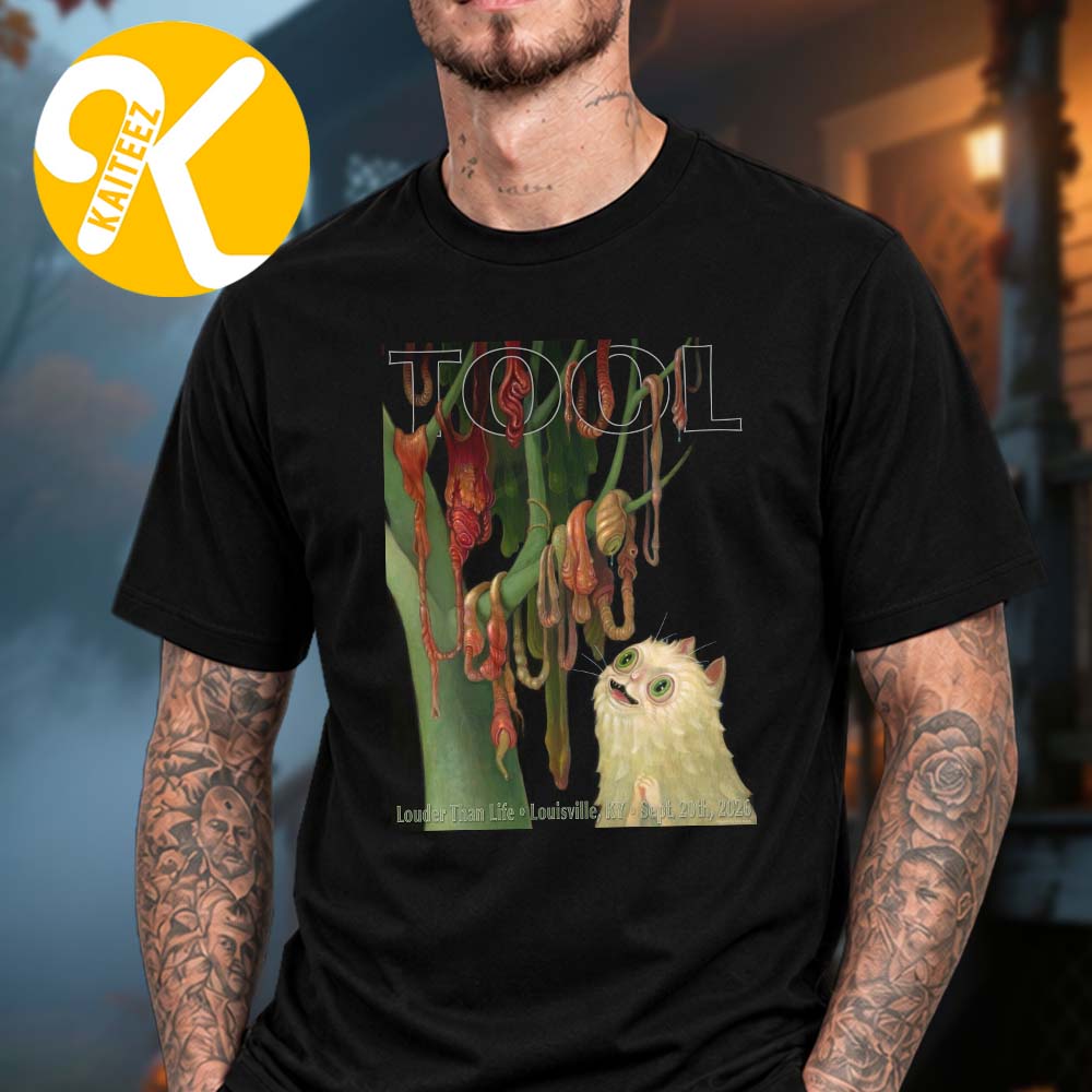 Tool Band Louder Than Life Exclusive Poster Version 1 In Louisville KY On September 20 2026 Unisex T-Shirt Tool Band Louder Than Life Exclusive Poster Version 1 In Louisville KY On September 20 2026 Unisex T-Shirt