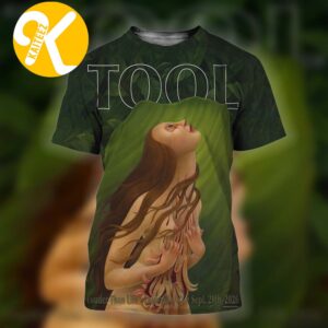 Tool Band Louder Than Life Exclusive Poster Version 2 In Louisville KY On September 20 2026 All Over Print Shirt