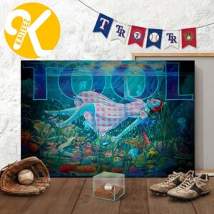 Tool Band Riot Fest 2026 Exclusive Poster Version 1 In Chicago IL On September 19 2026 Home Decor Poster Canvas