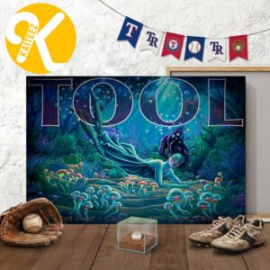 Tool Band Riot Fest 2026 Exclusive Poster Version 2 In Chicago IL On September 19 2026 Home Decor Poster Canvas