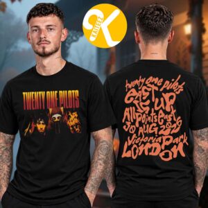 Twenty One Pilots Merch Exclusive Event Tee All Points East Festival 2026 Photo Two Sided Unisex T-Shirt