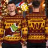 Personalized Commanders Football 2026 Washington Commanders NFL Ugly Sweater Personalized Commanders Football 2026 Washington Commanders NFL Ugly Sweater