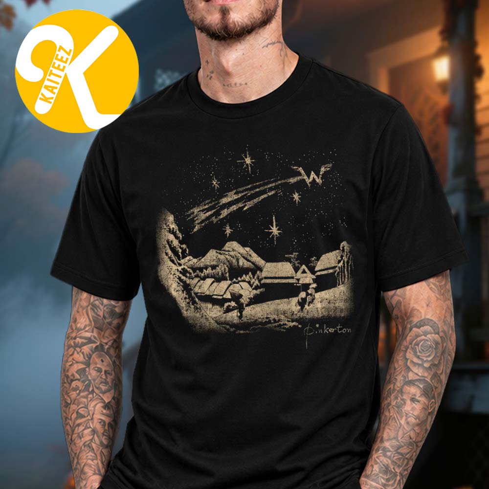 Weezer Merch Pinkerton Starry Night Unisex T-Shirt Weezer Merch Pinkerton Starry Night Unisex T-Shirt
