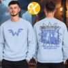 Weezer Merch The Gathering North America Tour 2026 Code Signals Tour Dates Two Sided Unisex T-Shirt
