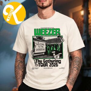 Weezer Merch The Gathering North America Tour 2026 Welcome To The Gathering Unisex T-Shirt
