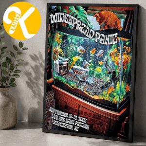 Widespread Panic Wilmington NC Event Poster Live At Oak Bank Pavilion In Wilmington NC On September 18 19 2026 Home Decor Poster Canvas