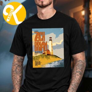 Zach Bryan Dover DE Event Poster Live At The Woodlands In Dover DE On September 18 19 2026 Unisex T-Shirt