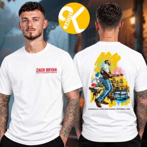 Zach Bryan Glendale AZ Exclusive Event Tee At Sate Farm Stadium In Glendale AZ On September 5 2026 Two Sided Unisex T-Shirt