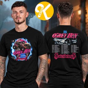 $uicideboy$ Merch Greyday 2026 North America Tour Dates Monster Truck Two Sided Unisex T-Shirt