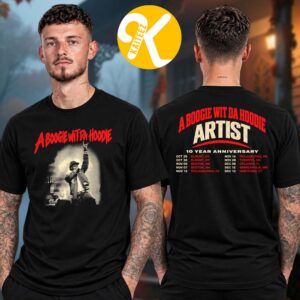 A Boogie Wit Da Hoodie Merch 10 Years Of Artist Tour 2026 Photo Tour Dates Two Sided Unisex T-Shirt