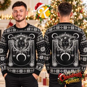 A Perfect Circle Crescents Best Gift For Fans Ugly Christmas Sweater
