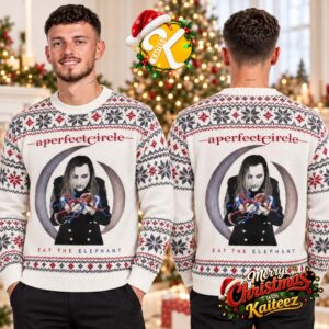 A Perfect Circle Eat The Elephant Ugly Christmas Sweater