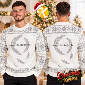 A Perfect Circle Feathers Best Gift For Fans Ugly Christmas Sweater