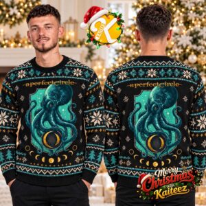 A Perfect Circle Moon Oracle Ugly Christmas Sweater