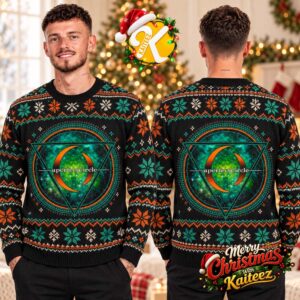 A Perfect Circle Sigil Green Best Gift For Fans Ugly Christmas Sweater