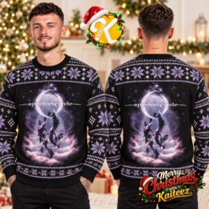 A Perfect Circle Thanks For All The Fish Ugly Christmas Sweater