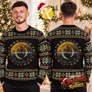 A Perfect Circle Woodland Ugly Christmas Sweater