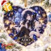 Ado Moonlight Singer Blue Rose Christmas Ornament Ado Moonlight Singer Blue Rose Christmas Ornament