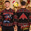 Airbourne Scorch Circle Best Gift For Fans Ugly Christmas Sweater
