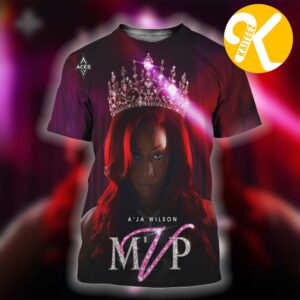 A’ja Wilson Las Vegas Aces Is The MVP 2026 WNBA Five Of A Kind All Over Print Shirt