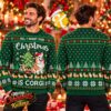 Merry Corgmas Cute Corgi Blue Ugly Christmas Sweater