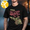 Animal Collective Merch Feels Live Tour 2026 Tour Dates Two Sided Unisex T-Shirt