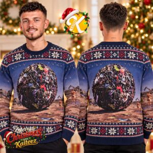 Anthrax Stomp 442 Album Cover Ugly Christmas Sweater