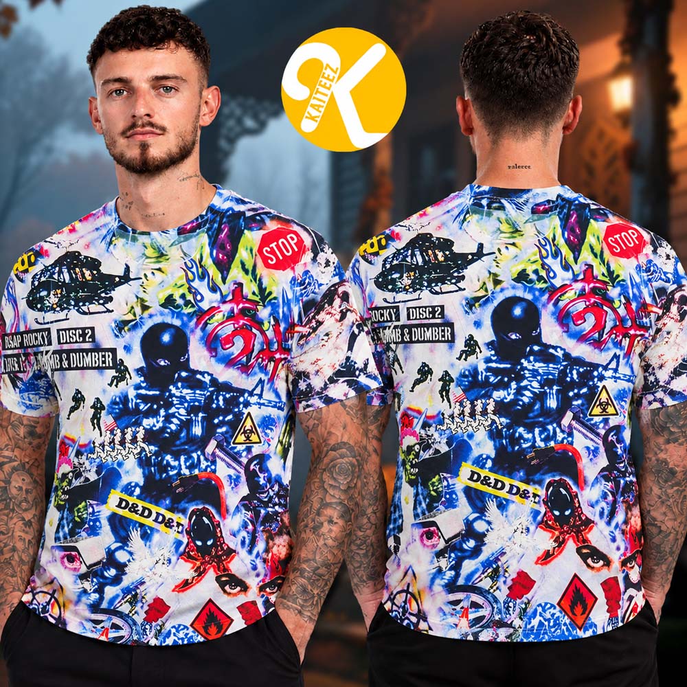 Asap Rocky Merch Dont Be Dumb Collection Dic 2 All Over Print Shirt Asap Rocky Merch Dont Be Dumb Collection Dic 2 All Over Print Shirt