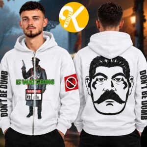 Asap Rocky Merch Dont Be Dumb Collection Dictator Zip Up Hoodie