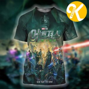 Avengers Doomsday New International Poster Film On Theaters December 18 2026 All Over Print Shirt