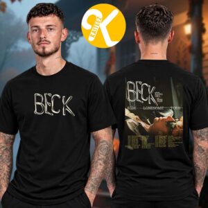 Beck Ride Lonesome Tour 2026 Tour Dates Two Sided Unisex T-Shirt