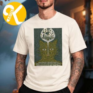 Big Thief With Iris Dement Red Rocks Event Poster Somersault Slide 360 Tour At Red Rocks Amphitheatre In Morrison CO On October 6 2026 Unisex T-Shirt
